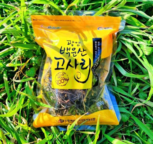서기네농산물의 국산 생고사리 100g: 신선함이 가득한 한 끼